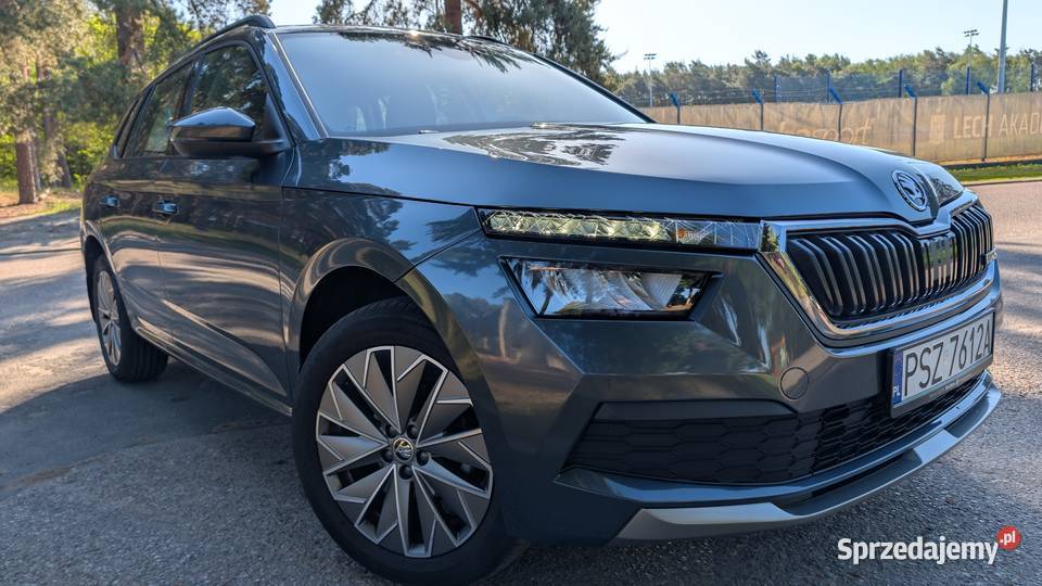 SKODA KAMIQ stan 36 przebieg zarejubezp gniazdo AUX wielkopolskie Wronki