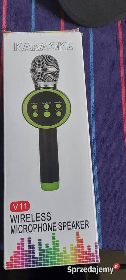 Mikrofon karaoke bezprzewodowy lubuskie Żary