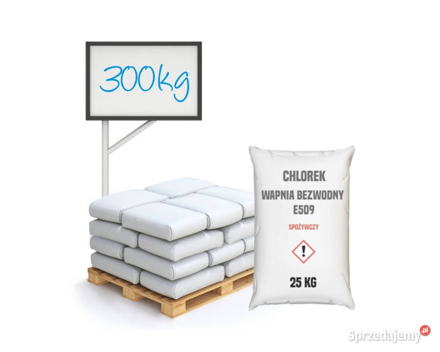 Chlorek wapnia bezwodny E509 Sosnowiec