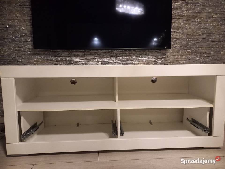 Szafka rtv biała odbiór osobisty Lubartów
