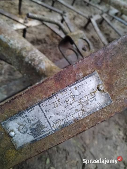 Sprzedam brony 3 Grudziądzkie Huta Koszary