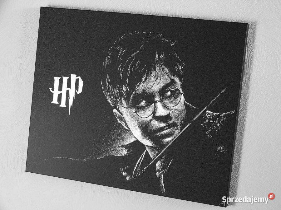 Harry Potter Obraz ręcznie rzeźbiony Grawer Sandomierz