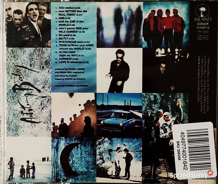 CD Nowa Album CD Kultowego Zespołu U2 Album Lubin