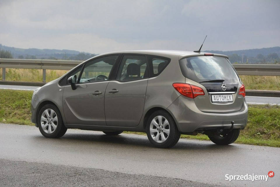 Opel Meriva 16CDTI doinwestowany nawigacja hak 181356km podkarpackie Sędziszów Małopolski