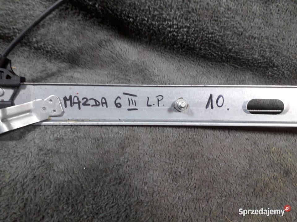 Mechanizm prowadnica szyby Mazda 6 III Lewy świętokrzyskie Włoszczowa