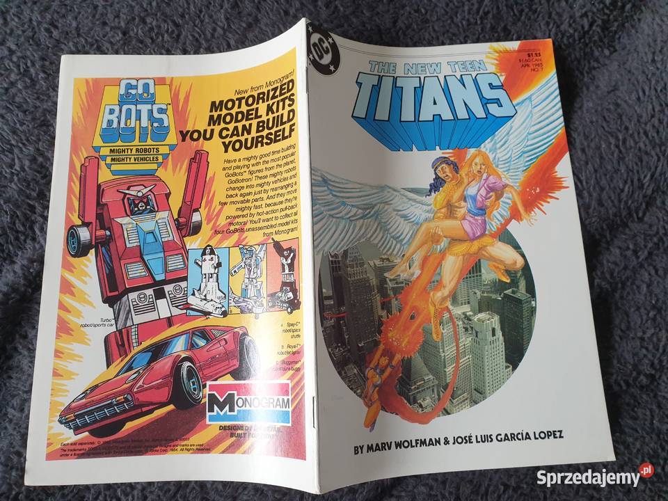 The Teen Titans komiks DC USA 1985 Gdynia sprzedam