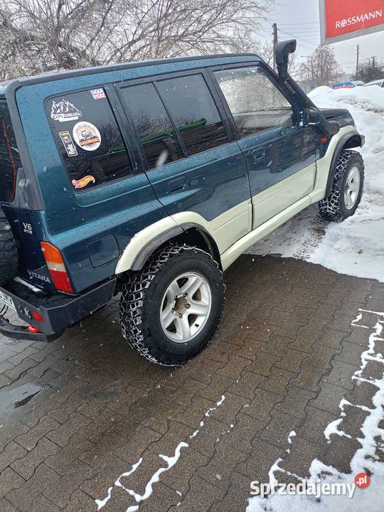 Suzuki Vitara 4x4 lift 4 Radzikone wyciągarka Magdalenka