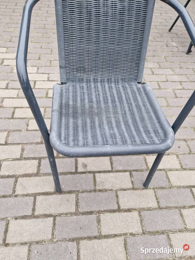 Ogrodowe Krzesło BISTRO RATTAN Balkonowe Stoły, krzesła, biurka Głogowa sprzedam