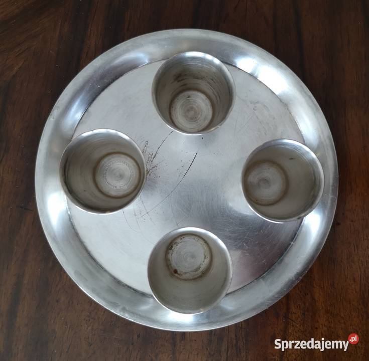 4 platerowane kieliszki do trunków mocnych z Katowice