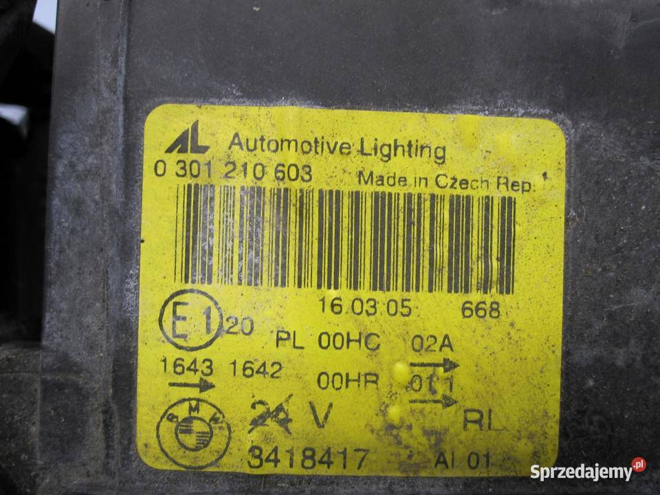 BMW X3 E83 05r lampa lewa przód 1305235825