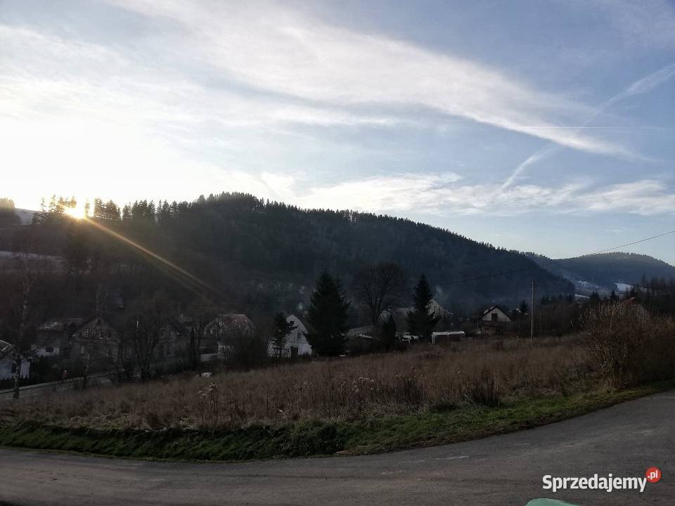 Działka budowlana w malowniczej dolinie Włodzicy Ludwikowice Kłodzkie sprzedam