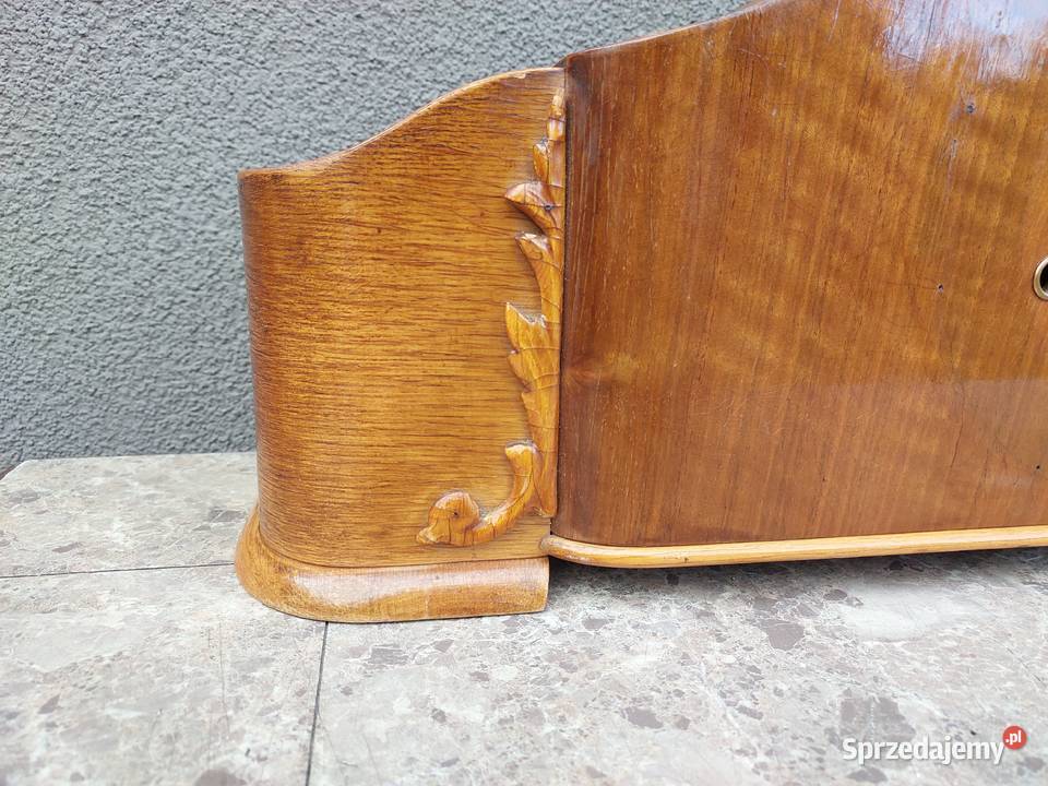 S195 obudowa starego zegara bufetowego Antyki Tczew sprzedam