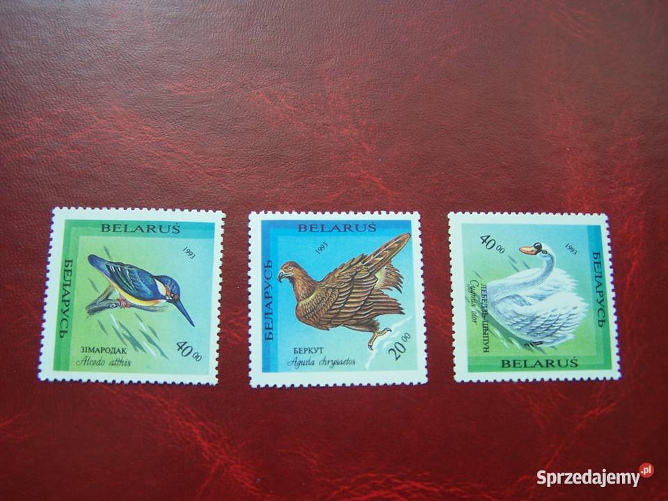 Białoruś 1993 MNH Fauna Ptaki Tychy