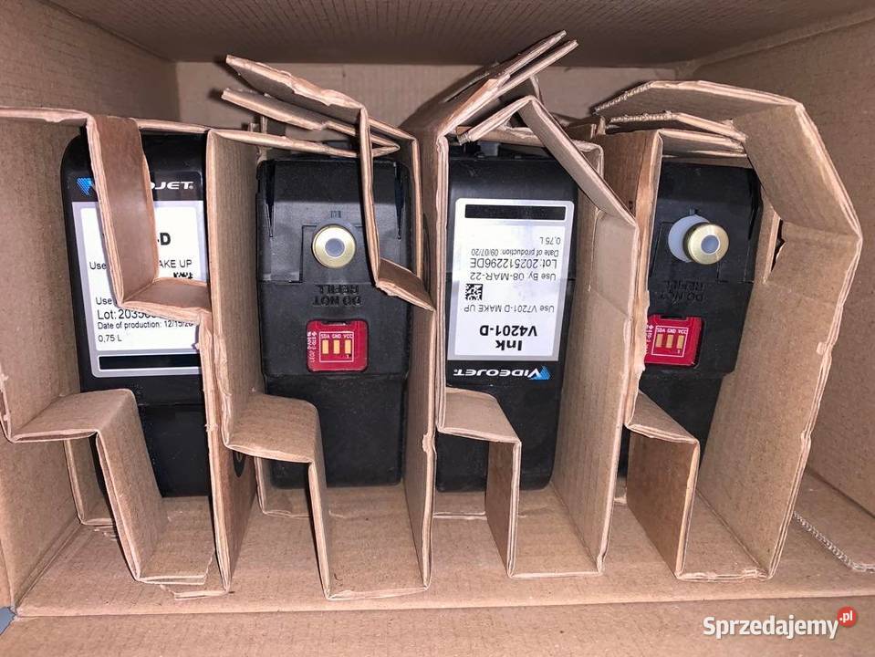 V4201D Videojet Ink for 1580 and 1860 Printers mazowieckie Warszawa sprzedam