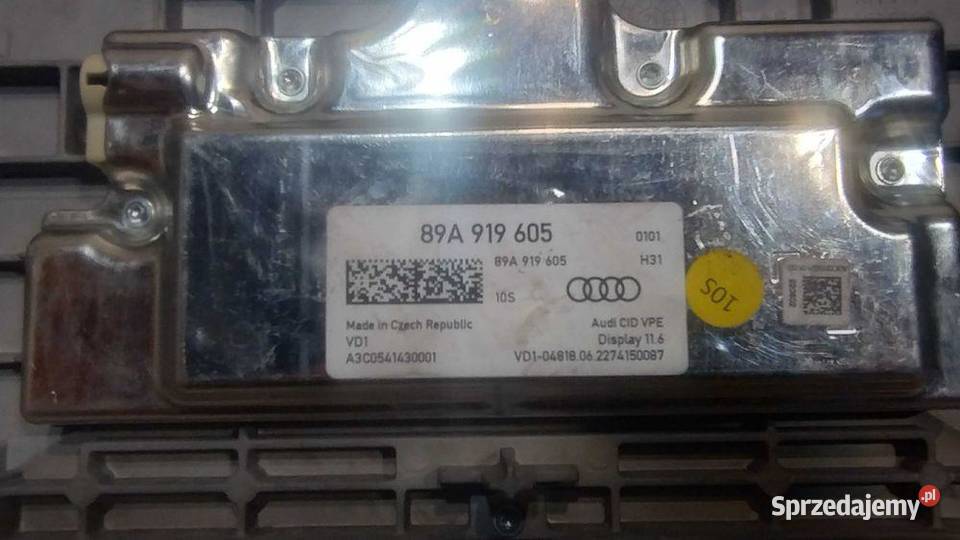 Wyświetlacz Ekran Lcd Monitor Nawigacja Audi Q4
