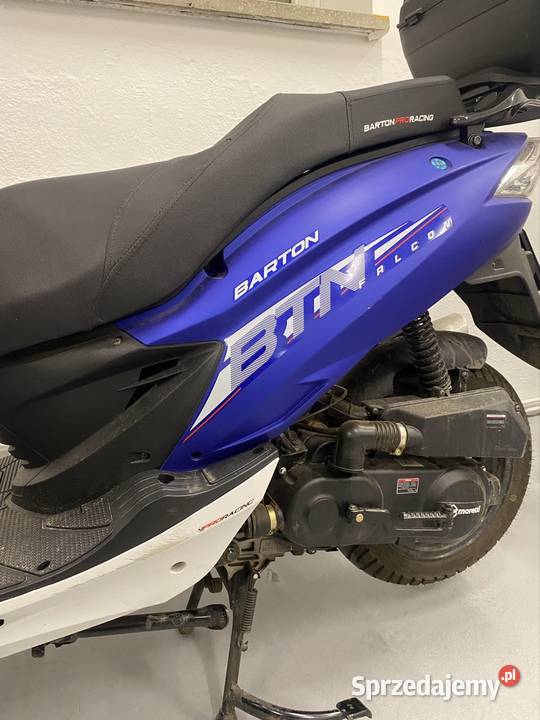Skuter Barton Falcon 50 Kufer SHAD SH34 Gliwice garażowany