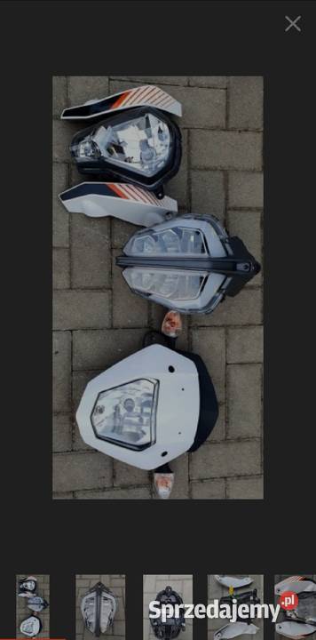 KTM 125 200 390 690 duke lampa przód tył wielkopolskie Nowy Tomyśl
