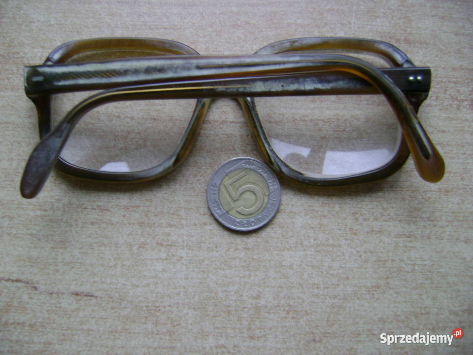 Starocie z PRL Okulary korekcyjne 2 dioptrie pomorskie Gdynia