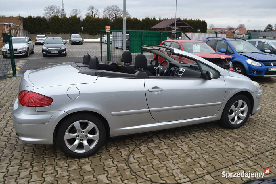 Peugeot 307 CC z Niemiec OPŁACONY 101 aluminiowe felgi Zgorzelec