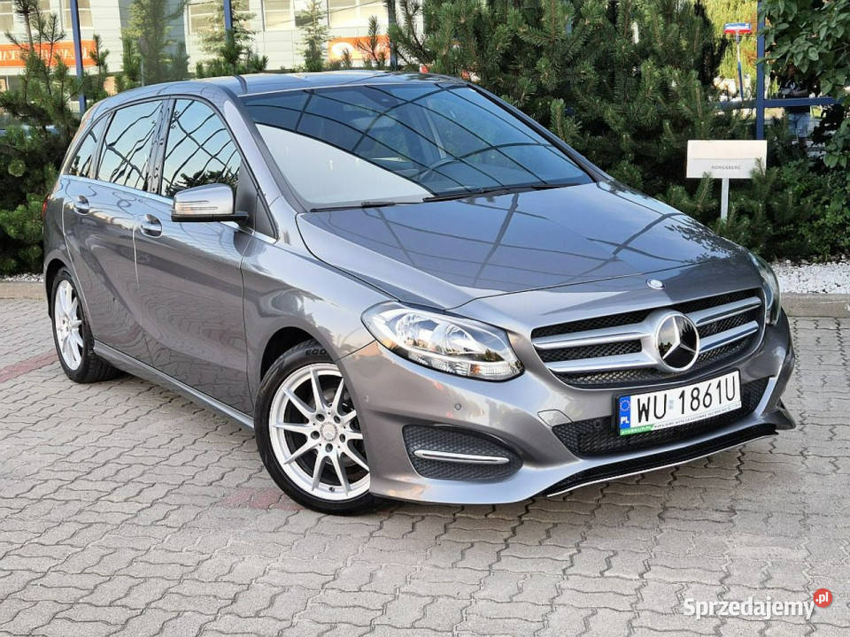 Mercedes B 180 manual GWARANCJA nawigacja grzane komputer pokładowy Warszawa