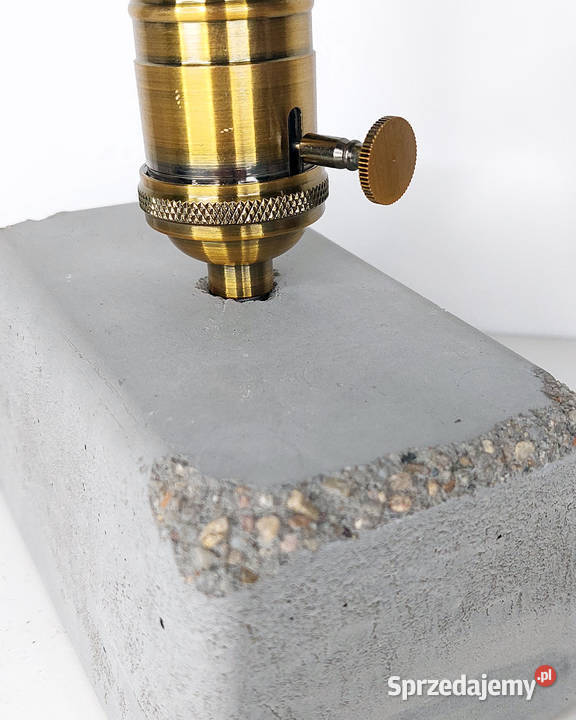 Lampka loft nocna beton wielkopolskie Poznań