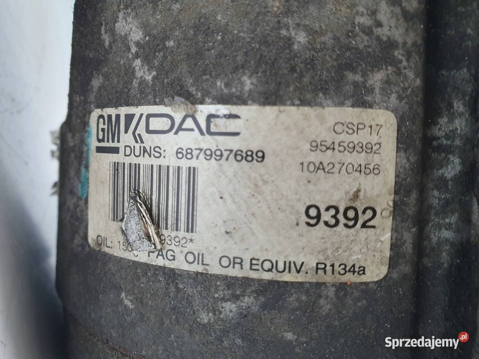 SPRĘŻARKA KLIMATYZACJI Opel Antara 22 CDTI