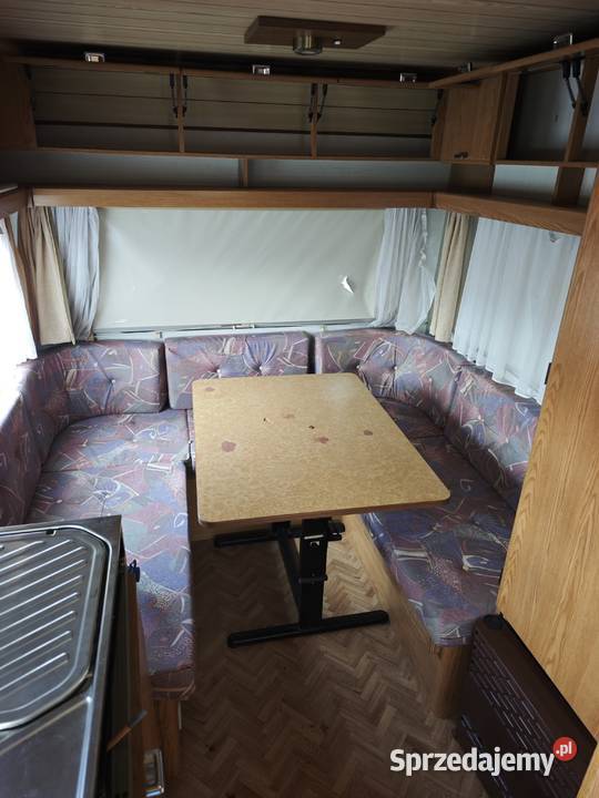 Przyczepa kempingowa BURSTNER 4607 760 masa Kempingowe Konieczkowa sprzedam