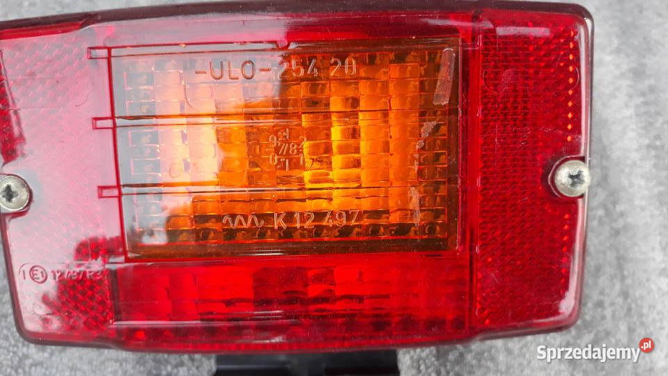 Motocyklowa lampa wózka bocznego Części motocyklowe wielkopolskie