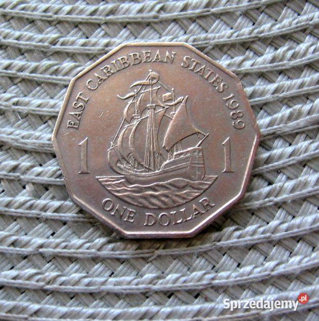 Karaiby 1 Dolar 1989r Kalisz