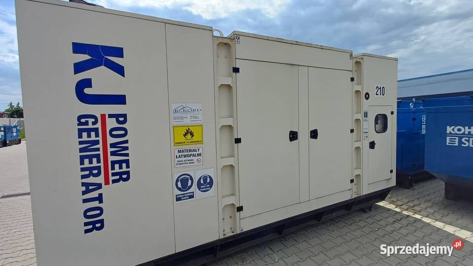 SPRZEDAŻ Agregat prądotwórczy KJ Power 550 kVA dolnośląskie Jelcz-Laskowice