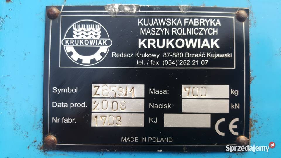 Kopaczka do cebuli Krukowiak Z6531 Zduny