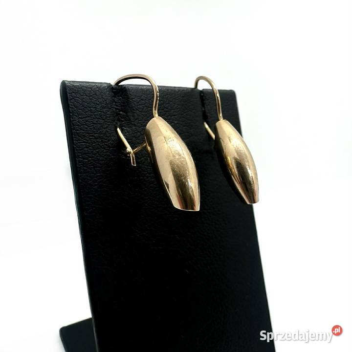 Złote Kolczyki pr 585 096g warmińsko-mazurskie Elbląg