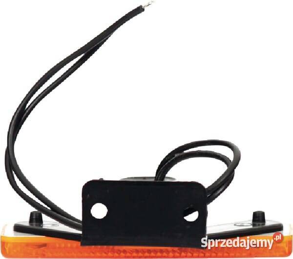 Lampa obrysowa LED prostokątna 1224V z przewodem