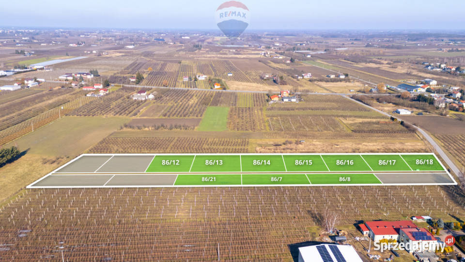 Działki budowlane Warpęsy kGrójcawęzeł S7