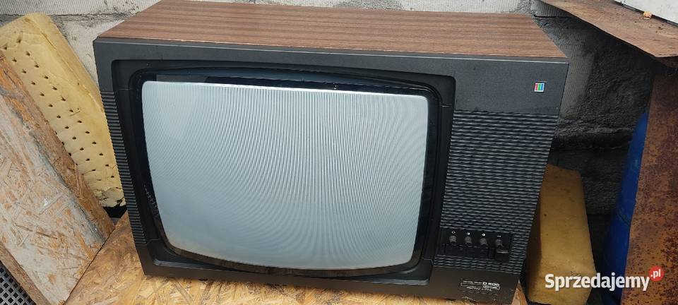 Telewizor kolorowy PRL Inowrocław