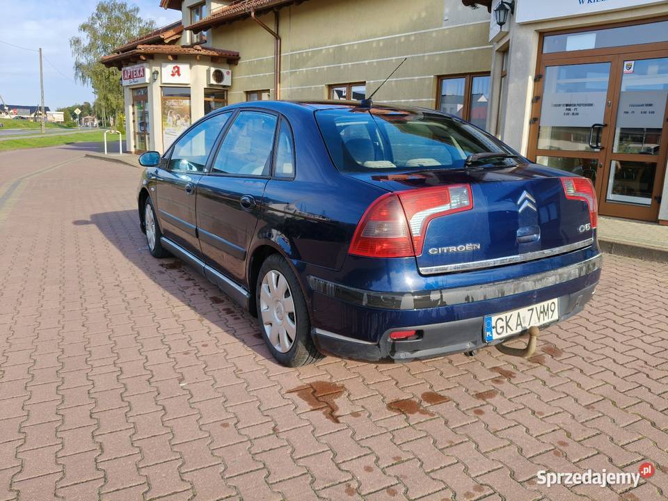 Citroen C5 20 HDi 2005 granatowy Citroën Kiełpino