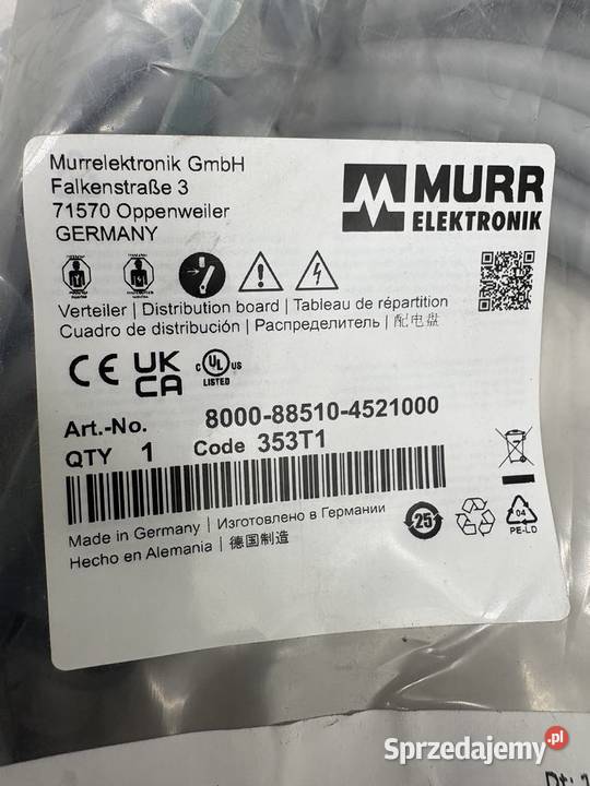 Murrelektronik 8000885104521000 Moduł Pasywny Warszawa