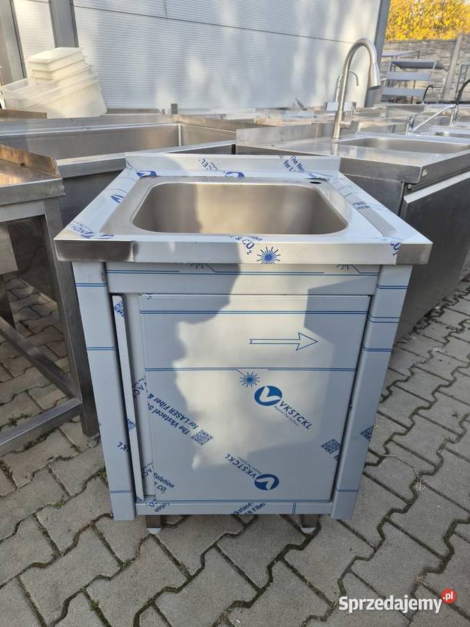 Zlew Gastronomiczny 1 Komorowy Z Drzwiami 606085