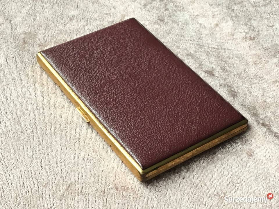 Papierośnica szwajcarska stara chromowana AGME małopolskie Kraków sprzedam