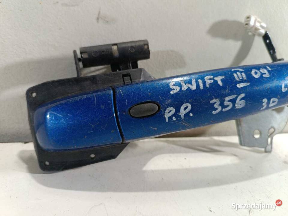 KLAMKA DRZWI PRAWY PRZÓD SUZUKI SWIFT MK6 osobowe wielkopolskie
