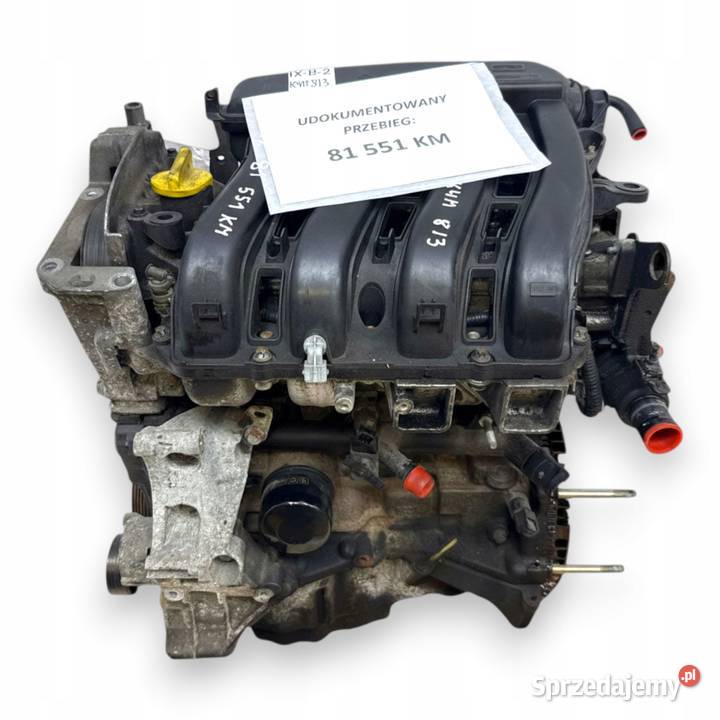 SILNIK K4M813 Renault Megane II Scenic 16 16V osobowe lubelskie Chełm sprzedam