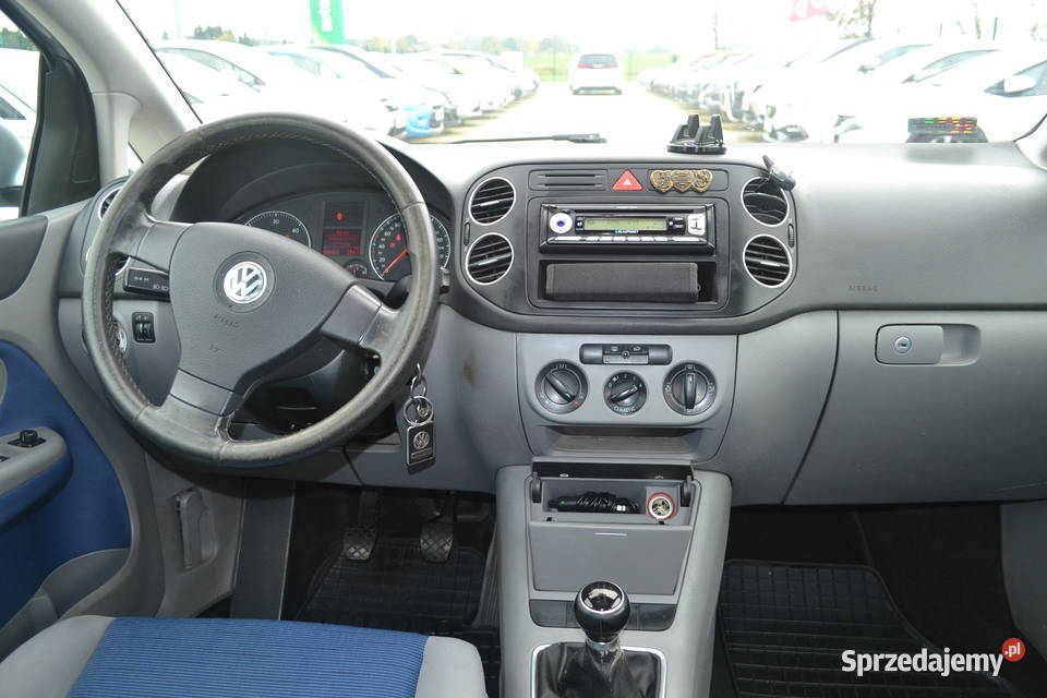 Volkswagen Golf Plus zarejestrowany 43 wspomaganie kierownicy