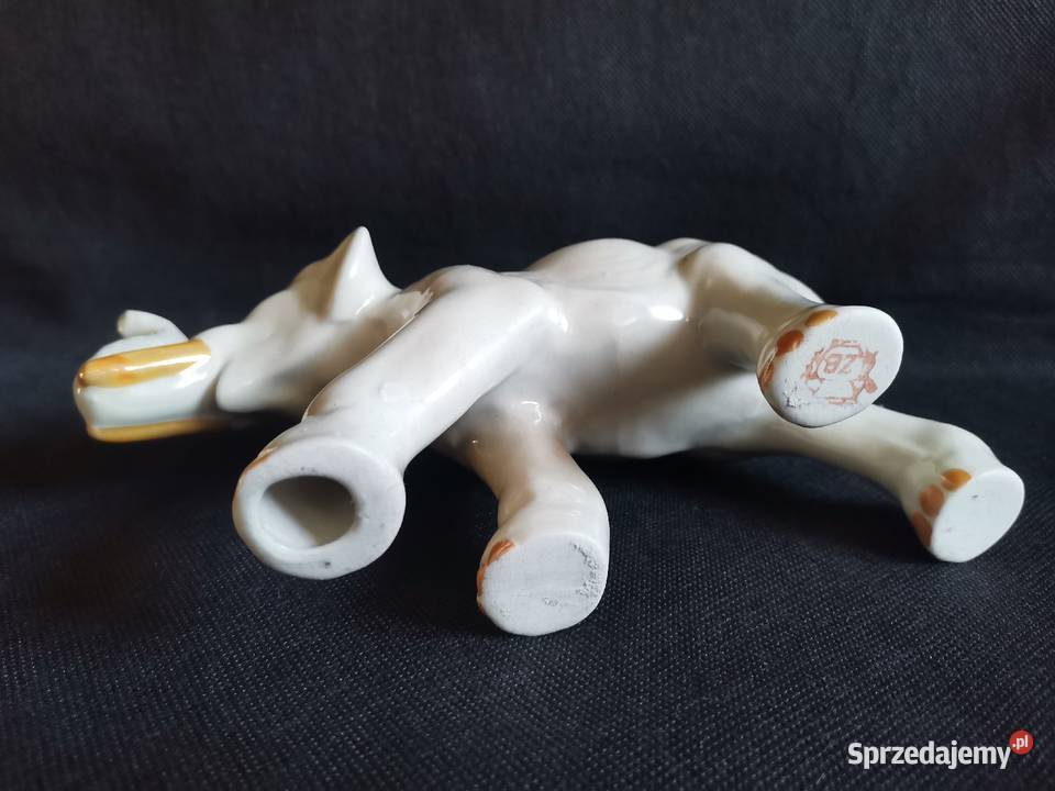 Stara figurka porcelana Steatyt Katowice Zygmunt Porcelana i szkło śląskie Siemianowice Śląskie