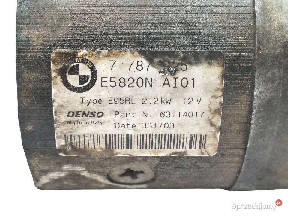 ROZRUSZNIK BMW X3 E60 30D 7787925