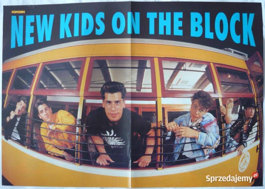 PLAKATY KIDS ON THE BLOCK WYPRZEDAŻ ŚWIAT Bydgoszcz