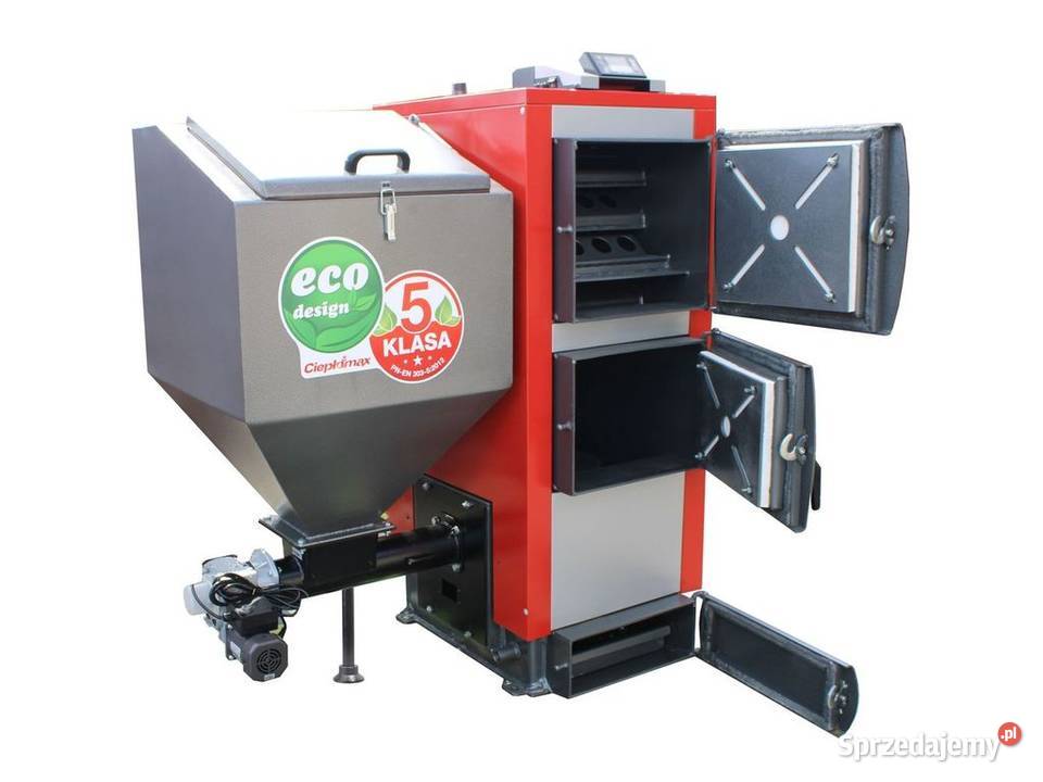 Kocioł co z podajnikiem na ekogroszek 5klasa wielkopolskie Pleszew sprzedam