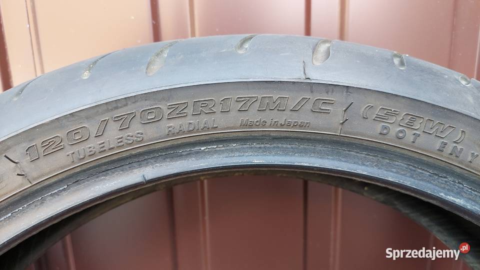 Bridgestone 12070 ZR17 opona motocyklowa przód Augustów