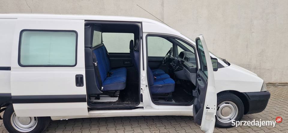 Fiat Scudo Lift Long Brygadówka 7osobowa 19D Bez manualna