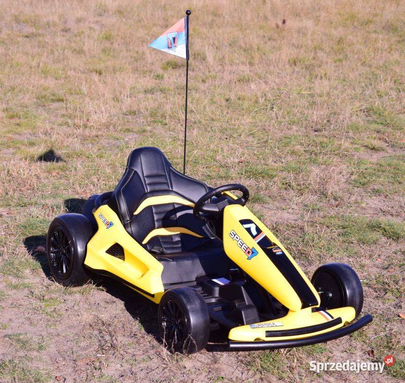 SZYBKI GOKART SPEED 7 NA AKUMULATOR 12 V HAMULEC Pojazdy elektryczne i spalinowe Toruń sprzedam