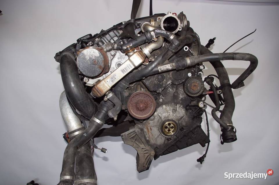 SILNIK KOMPLETNY BMW E61 M57 525D ŻELIWNY Lipno